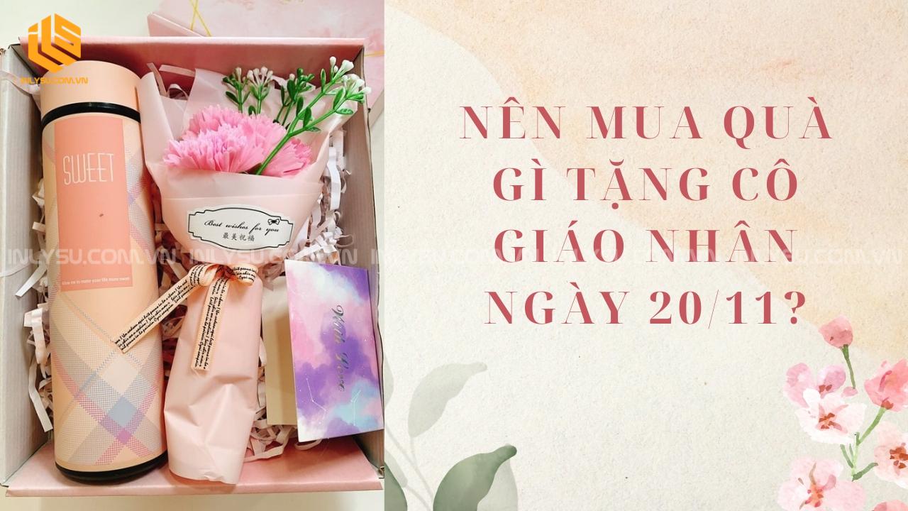 nên mua quà gì tặng cô giáo