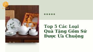 ấm chén quà tặng