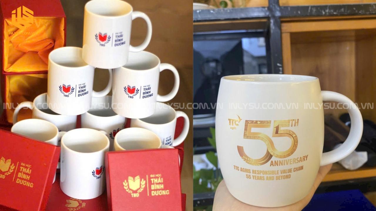 Những lưu ý quan trọng khi đặt in logo lên ly sứ