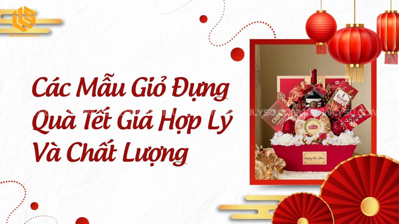 giỏ đựng quà tết