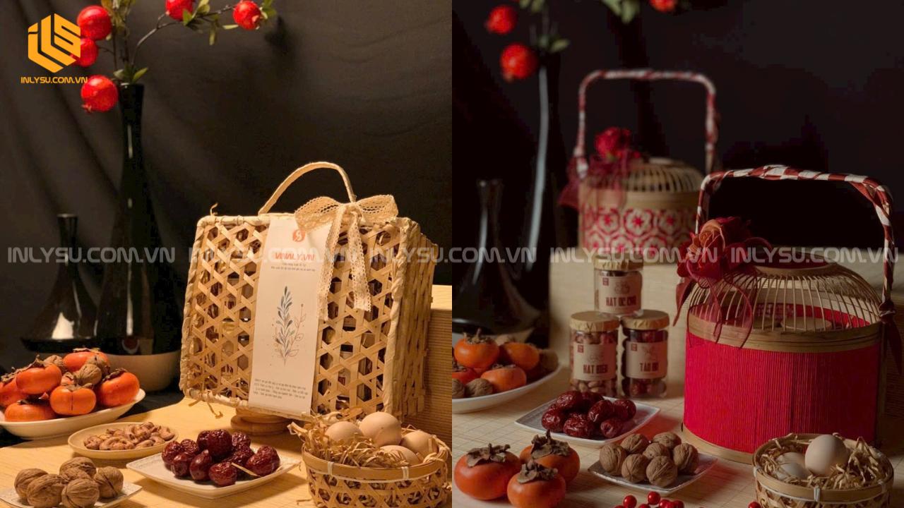 Mẹo phối hợp giỏ quà đẹp mắt và ý nghĩa