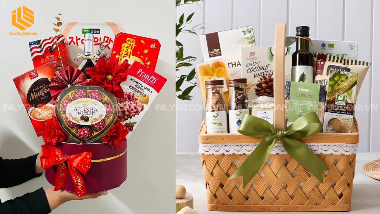 Trang trí giỏ quà theo sở thích cá nhân