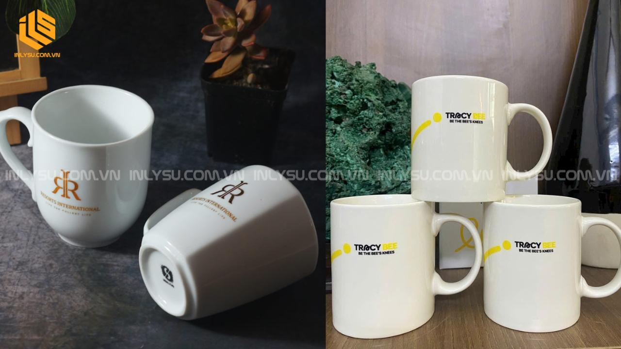 Các Mẫu Ly Sứ In Logo Nổi Bật