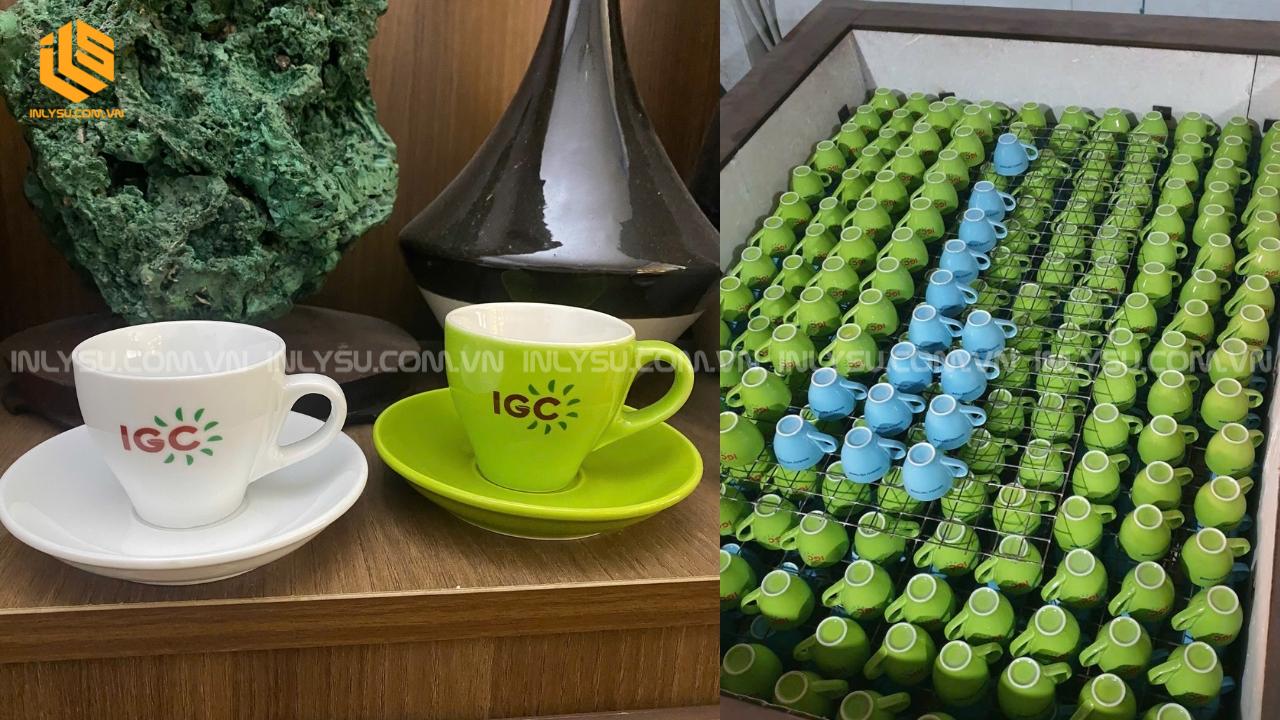 Đối tượng phù hợp khi chọn in ly sứ số lượng ít