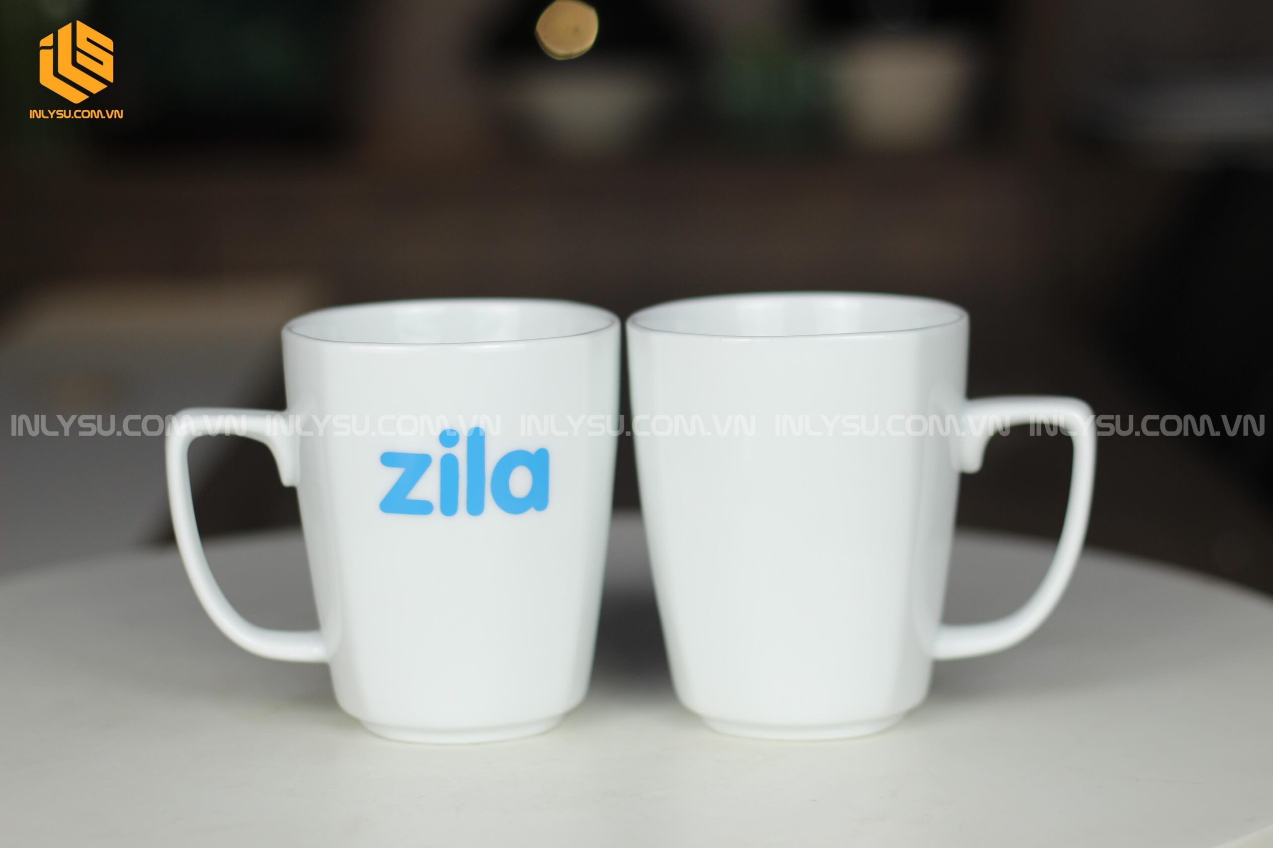 in ly sứ cho quán cafe số lượng lớn kèm hộp quà cao cấp