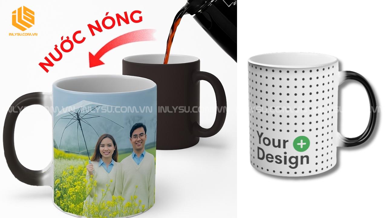 các loại ly sứ đổi màu độc đáo và sáng tạo