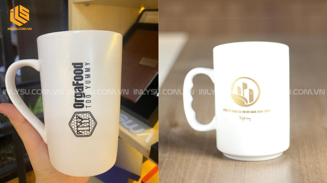 các loại ly sứ dáng cao mug cao sang trọng và nổi bật